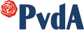 Marca del PvdA desde 1992 hasta 2001.