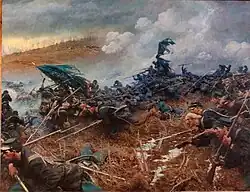 La batalla de Nashville, por Howard Pyle