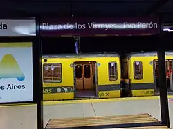 Señalética instalada en 2016.