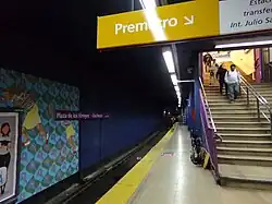 Extremo contrario y salida a Premetro