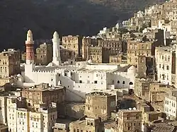 Mezquita de la Reina Arwa vista desde el Palacio.