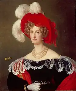 María Amalia de Borbón.