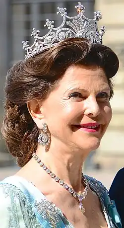 Silvia, consorte del rey Carlos XVI Gustavo de Suecia