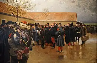 Reservistas de 1870 (1882), Musée de l'Armée, París