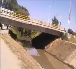 Puente vehicular, en 2013.