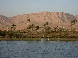 El Nilo cerca de Luxor