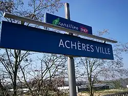 Cartel signalétique.