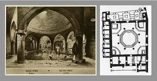 Los Baños Rudas en el momento de la invasión turca