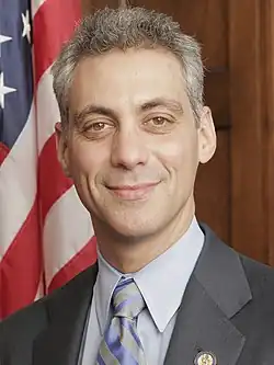 Alcalde Rahm Emanuel de Illinois