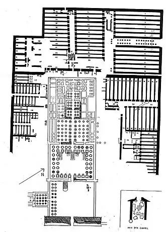 Plano del Ramesseum