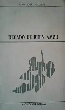 Portada del libro Recado de buen amor 1.ª edición (1968)