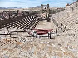 Recinto donde se realiza el paso del fuego.