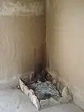Reconstrucción de una chimenea.