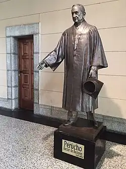 Estatua de Pedro Rincón Gutiérrez.