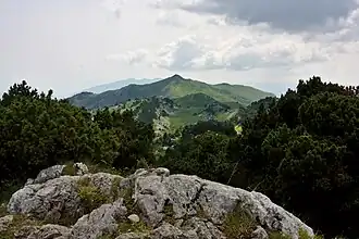 Le Reculet visto desde Crêt de la Neige.