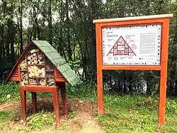 Refugio de Insectos, jardín de Mariposas