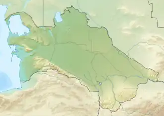 Gonur Tepe ubicada en Turkmenistán