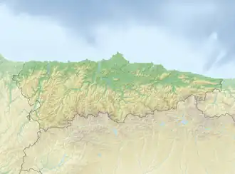 Monte Auseva ubicada en Asturias