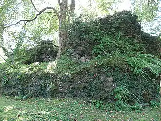 Ruinas del "chateau de la Tornalta".