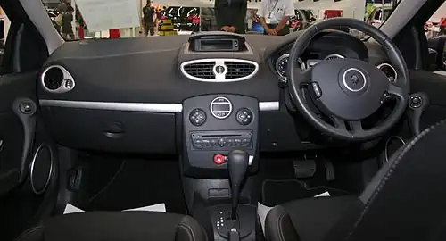 Interior del Renault Clio III Fase II (2009-2012)