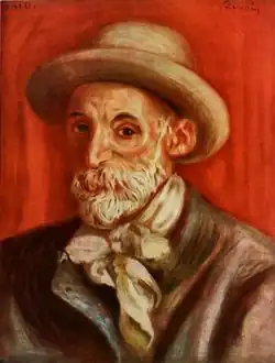 Renoir: Autorretrato, (1910).