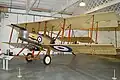 F.B.5 expuesto en la Grahame-White Factory. Museo de la RAF, Hendon.