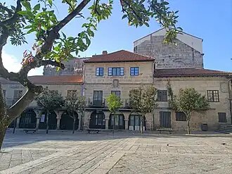 Restos del pazo de los Condes de San Román (1744)