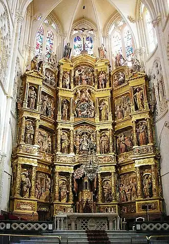 Retablo mayor de la catedral de Burgos