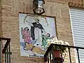 Retablo cerámico de San Vicente Ferrer