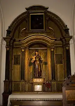 Retablo de San Francisco.