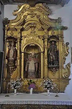 Retablo de San Ildefonso de San Pedro de Jomezana
