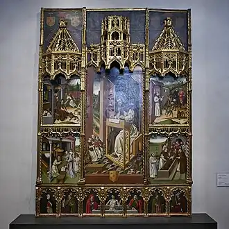 Jorge Inglés, Retablo de San Jerónimo, ca. 1465.