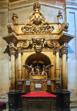 Retablo de Santa Eufemia de la Catedral de Orense (1720).