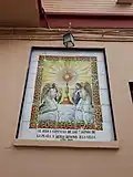 Retablo cerámico del Santísimo Sacramento