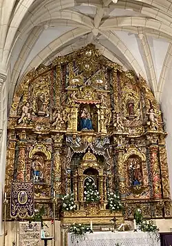 Retablo mayor de la iglesia de Nuestra Señora de las Nieves.