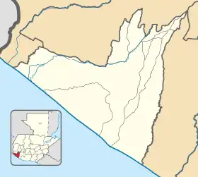 Takalik Abaj ubicada en Retalhuleu