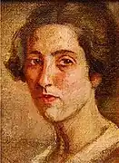 Retrato de Gabriela Mistral.