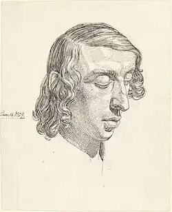 Retrato de Victor Emil Janssen,[25]​ por Jacob Gensler, 1829, Hamburger Kunsthalle (Hamburgo)