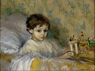Retrato de su hijo Octavi (hacia 1903).