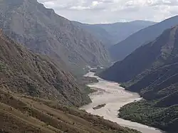 En inmediaciones del Parque nacional del Chicamocha.