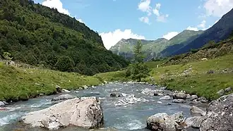 Curso alto del río.