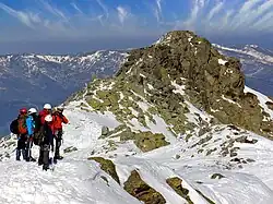 Risco de los Claveles visto desde el pico de Peñalara.