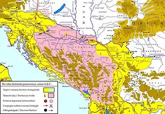 Campaña de Tiberio en Iliria en el año 6