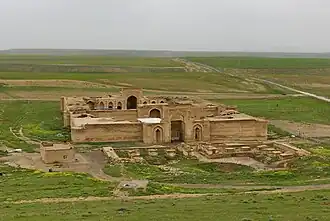 caravasar de Ribat-i Sharaf en Jorasán (noreste de Irán), construido en 1114-1115