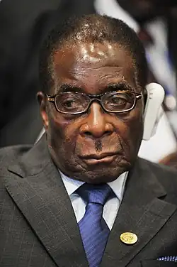 Zimbabue Zimbabue Robert Mugabe, Presidente