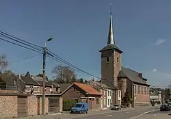 Roclenge sur Geer, la iglesia: l'église Saint-Remy