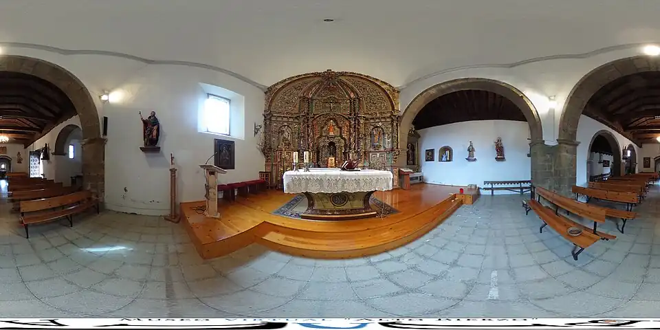 Interior de la iglesia de San Antolín