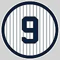 Roger Maris (RF). Retirado el 21 de julio de 1984.
