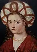 Pequeño retrato inspirado en Hürrem Sultan.