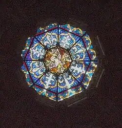Vitral de la cúpula